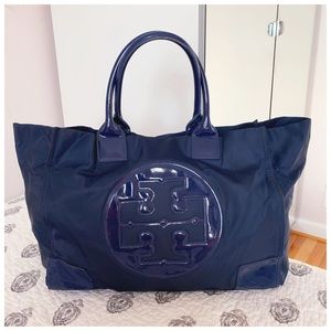 Tory Burch Ella Patent Tote Bag Purse